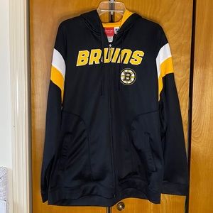NHL/Reebok Boston Bruins full zip sweatshirt